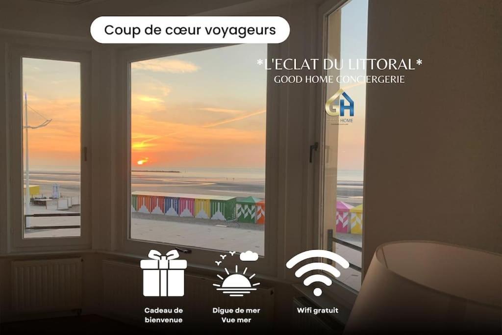 L'Eclat Du Littoral Vue Mer - Good Home 됭케르크 외부 사진